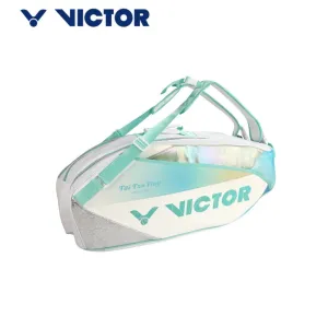 Victor TAI TZU YING Tribute Collection Rectangular Racket Bag  BR5233TTY AR White/Cockatoo Green