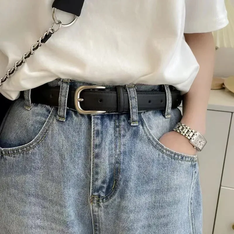 Vintage PU Leather Belt