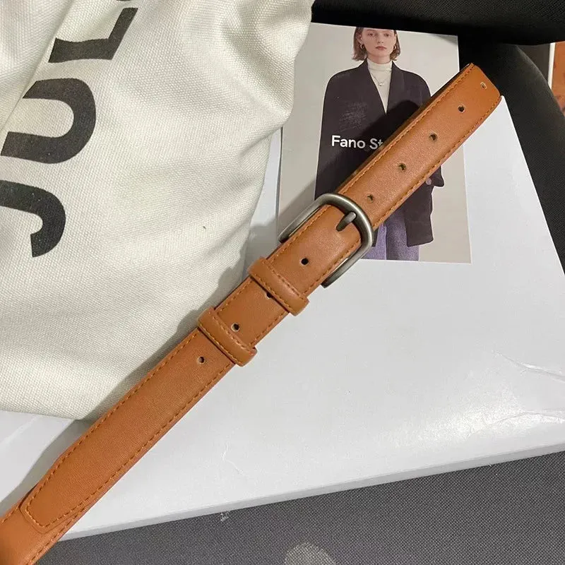 Vintage PU Leather Belt