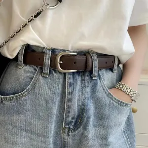 Vintage PU Leather Belt