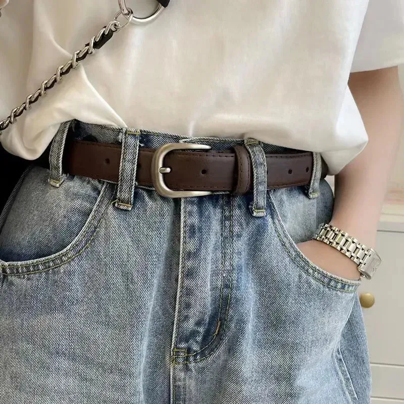Vintage PU Leather Belt