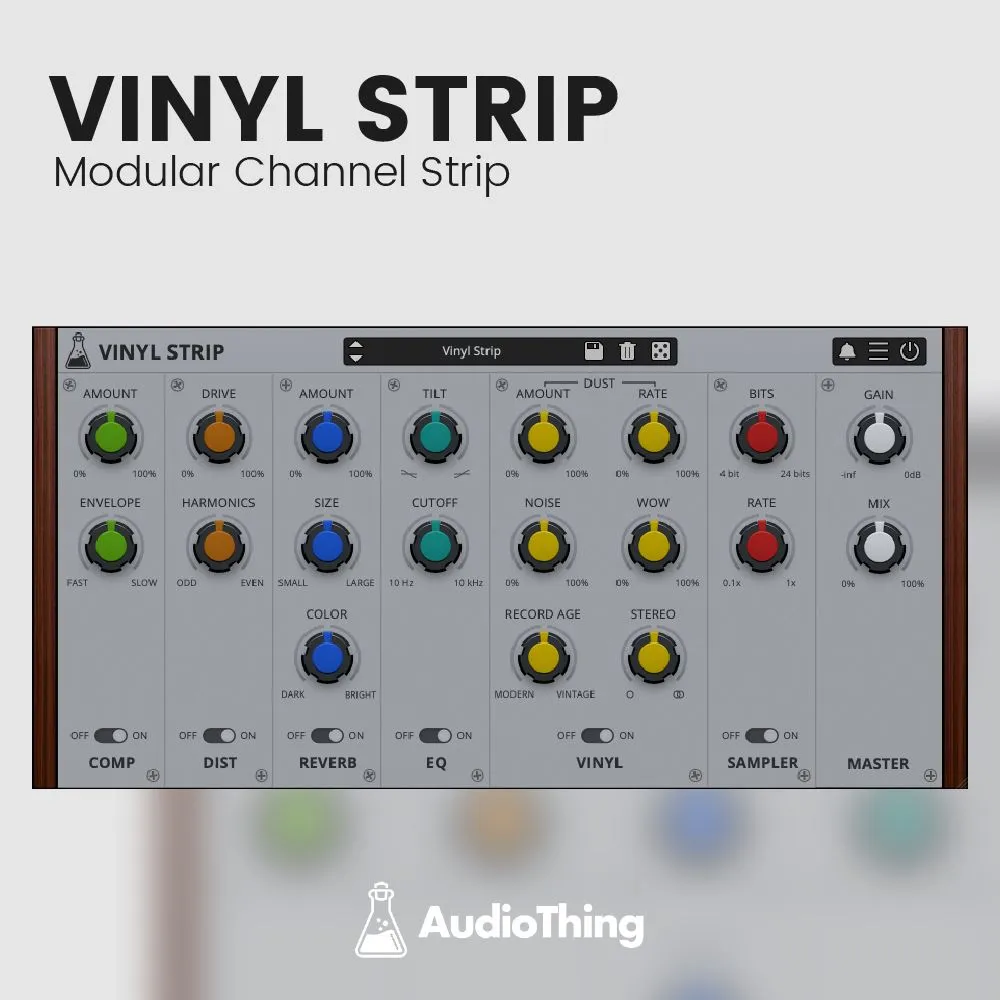 Vinyl Strip - Modular Channel Strip