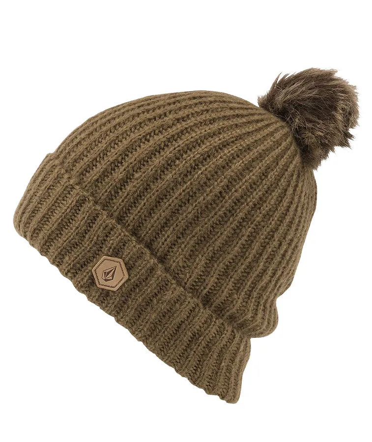 Volcom Women's Lula Beanie Coffee