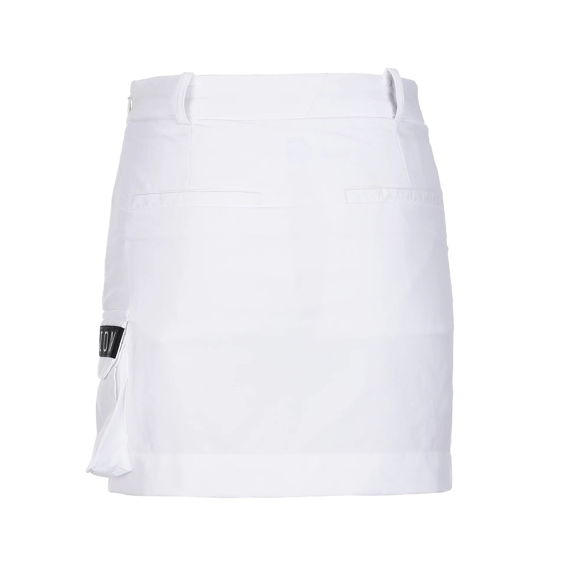 [Warehouse Sale] Ball Pocket Skirt White