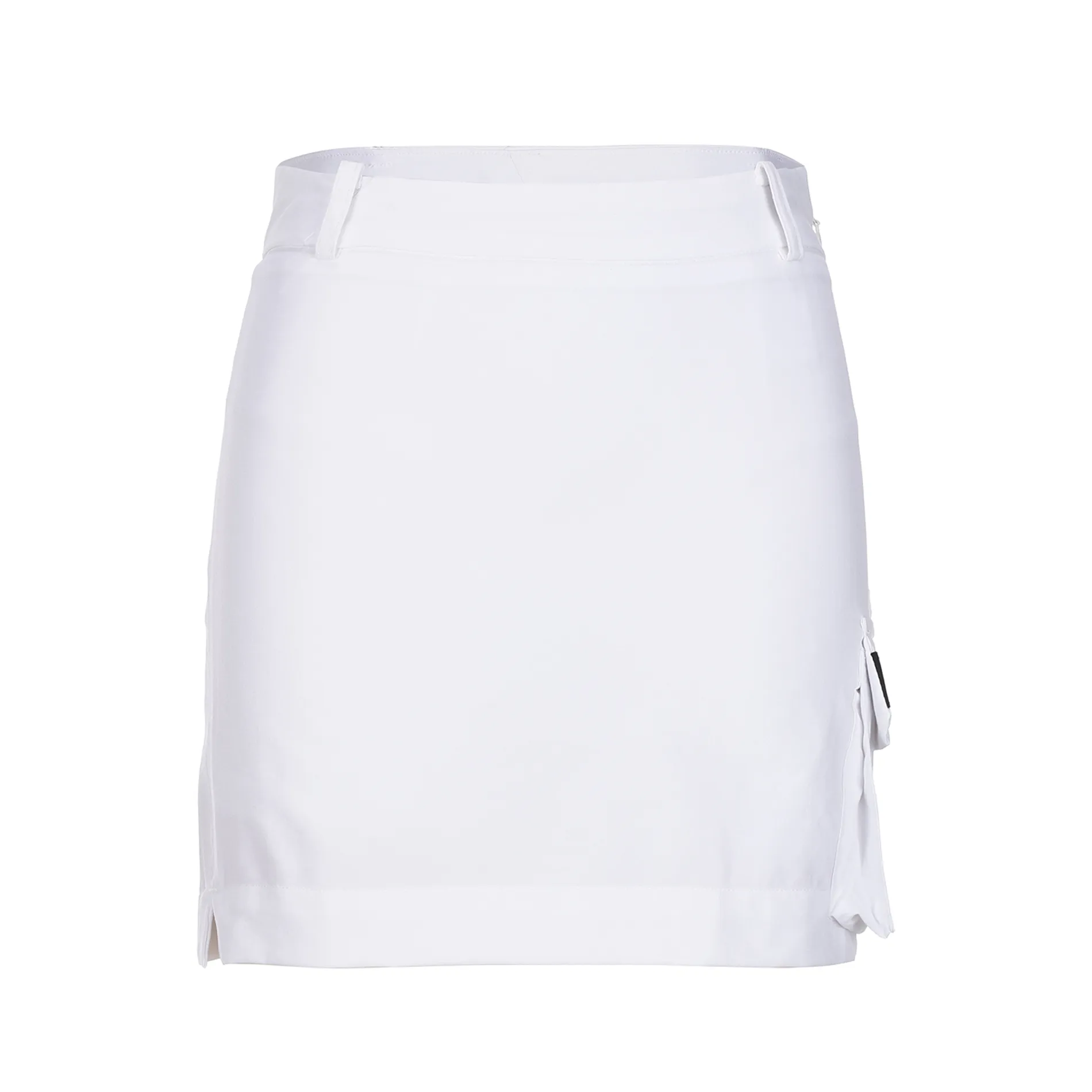 [Warehouse Sale] Ball Pocket Skirt White