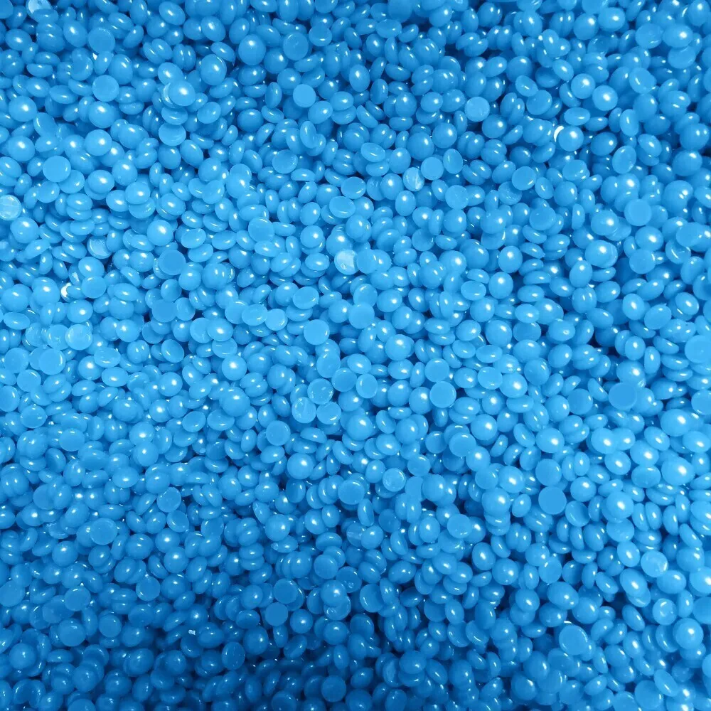Waxness Spa Choice No Rosin Blue Gel Hard Wax Beads with Marine Salts - Made in Italy / 2.2 lbs. - 35.27 oz. - 1 kg. Each X 4 Bags = 8.8 Lbs