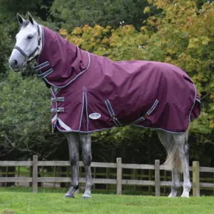 Weatherbeeta ComFiTec Plus Dynamic II Detach-A-Neck Lite Maroon/Grey/White