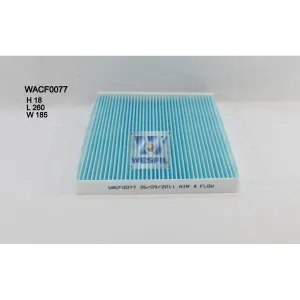 Wesfil Cabin/Pollen Air Filter - WACF0077 - RCA188P