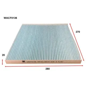 Wesfil Cabin/Pollen Air Filter - WACF0136 - RCA228P