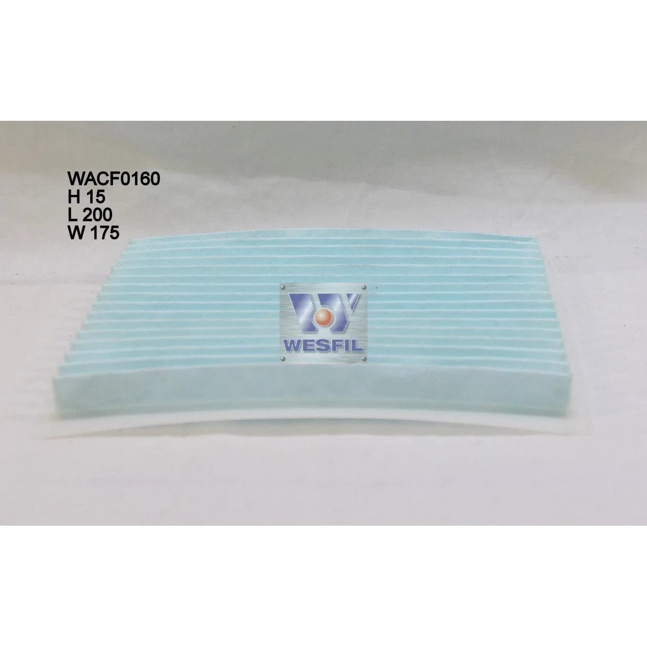 Wesfil Cabin/Pollen Air Filter - WACF0160 - RCA300P