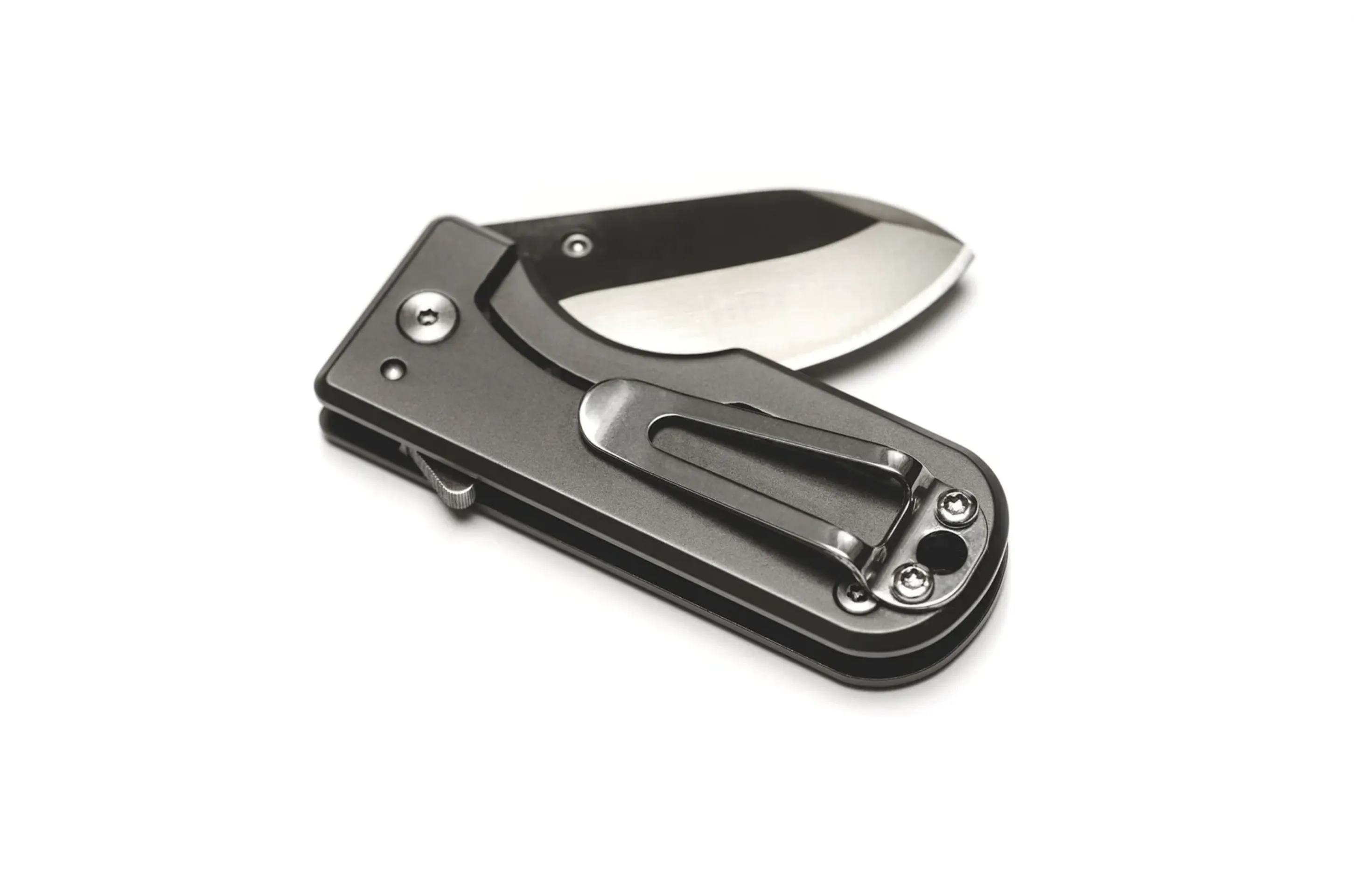 WESN Microblade Pocket Knife with Leather Sheath