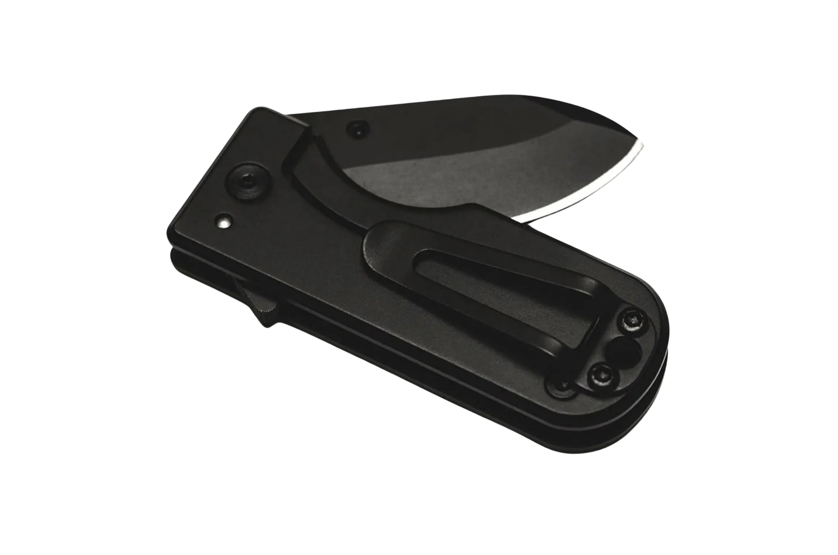 WESN Microblade Pocket Knife with Leather Sheath