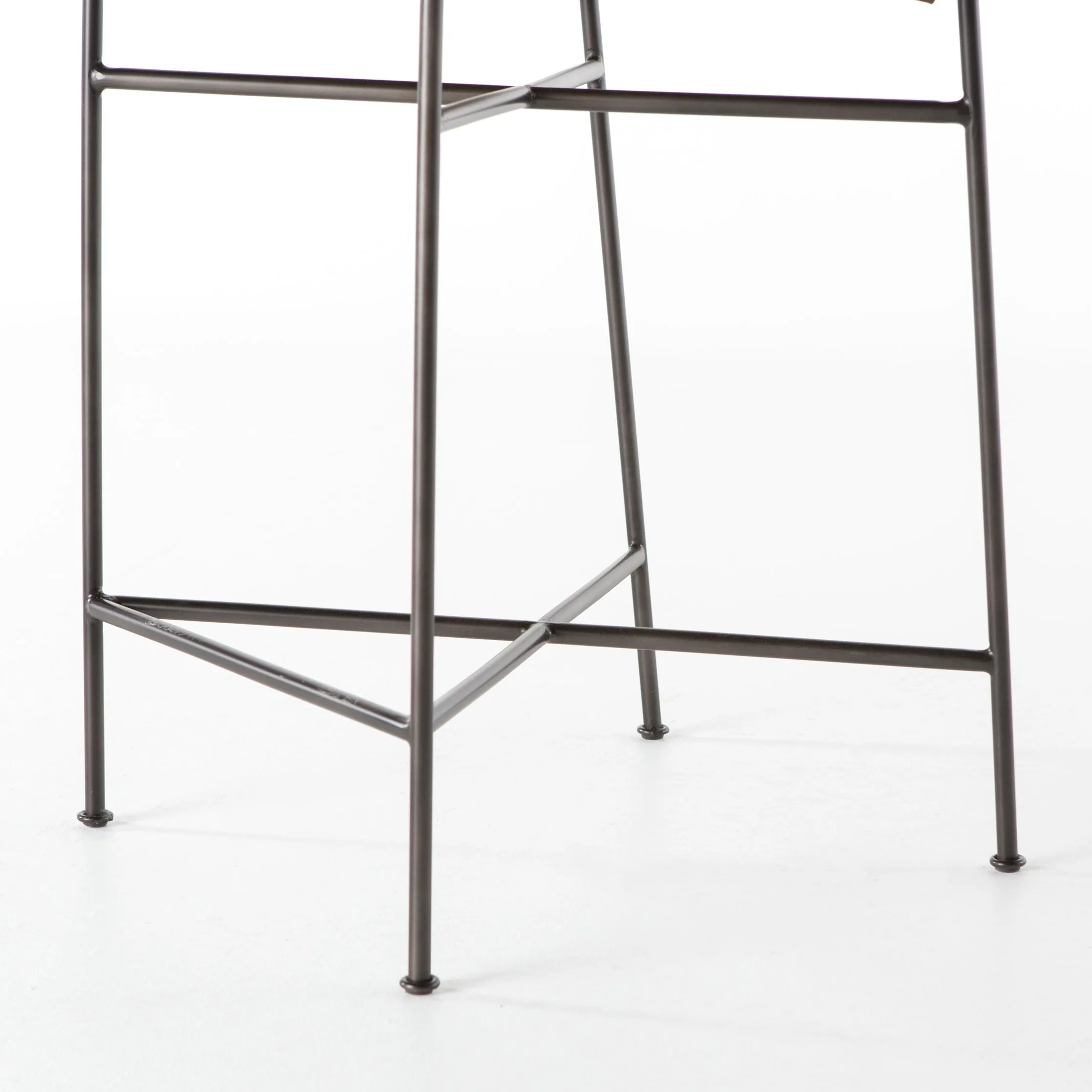 Wharton Faux Leather Bar Stool