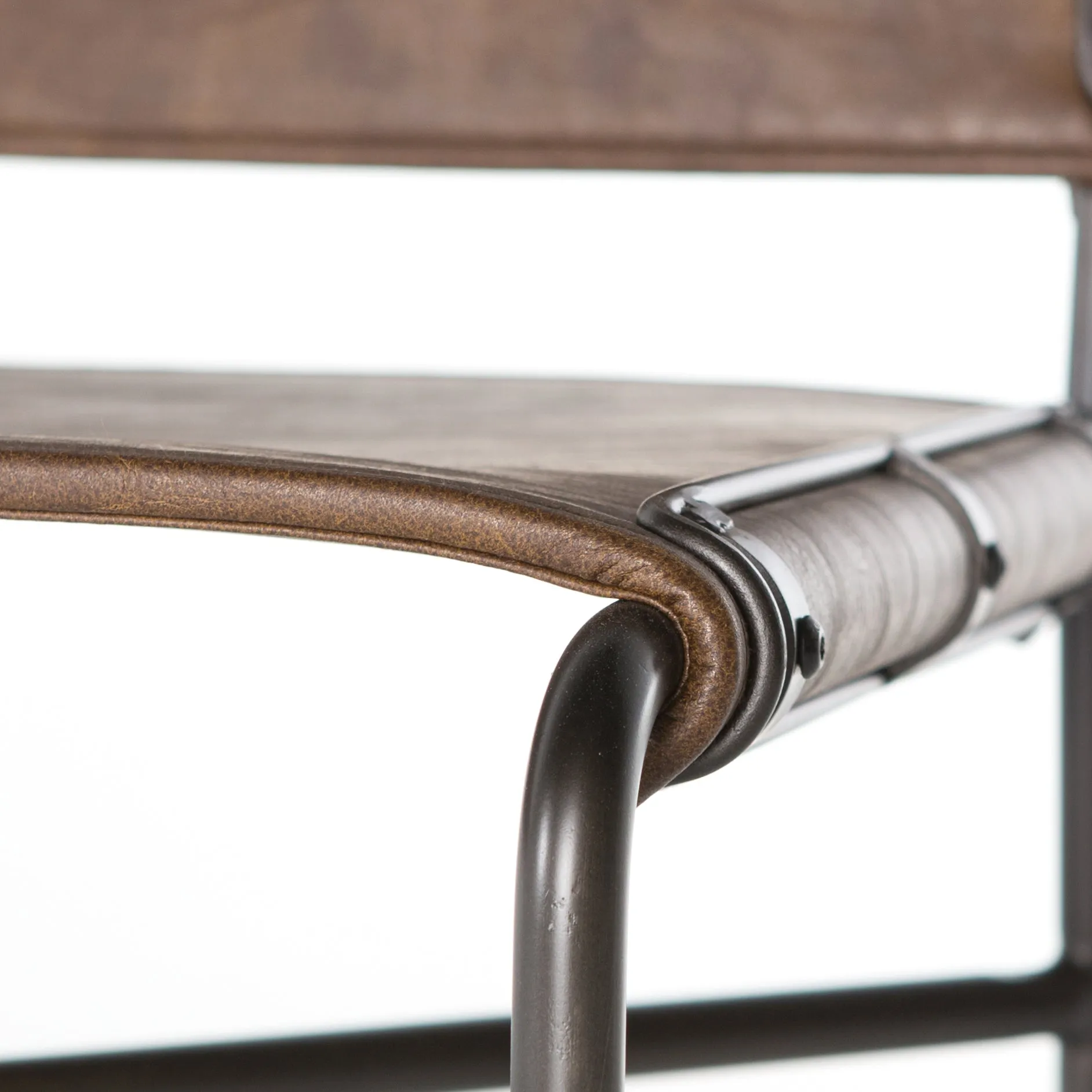 Wharton Faux Leather Bar Stool
