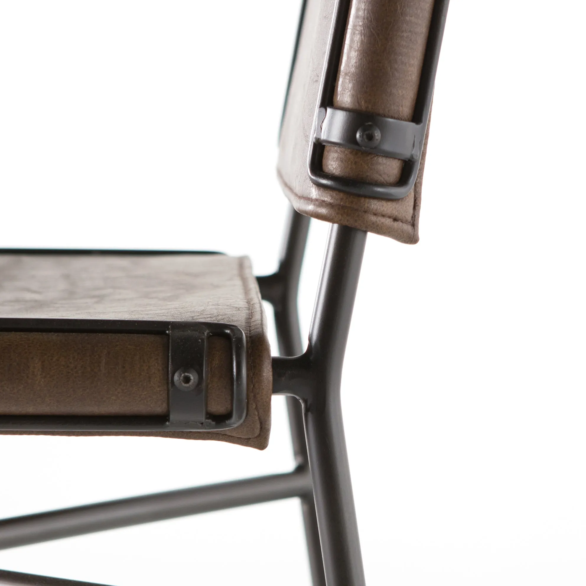Wharton Faux Leather Bar Stool