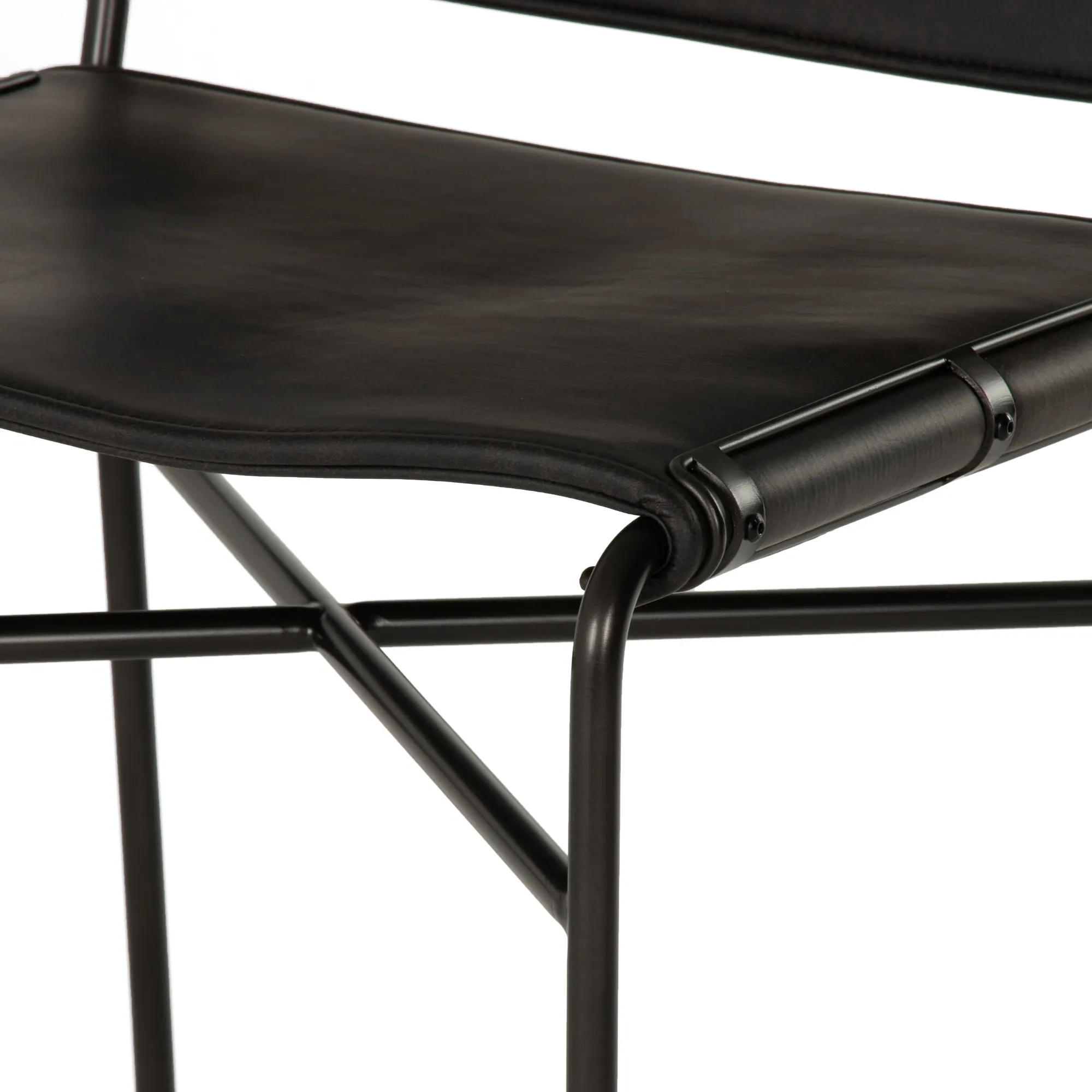 Wharton Faux Leather Bar Stool