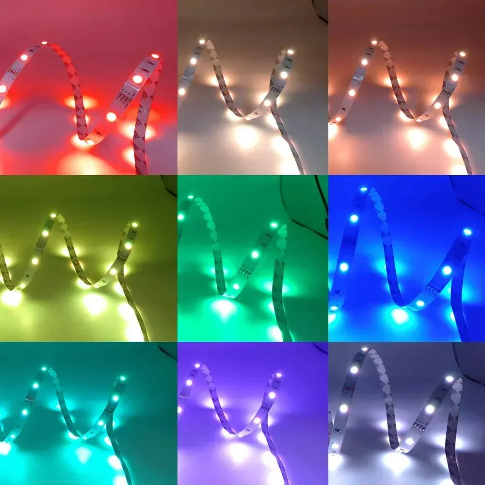 WiFi LED Strip Lights with Bluetooth & Alexa - RGB Music Sync