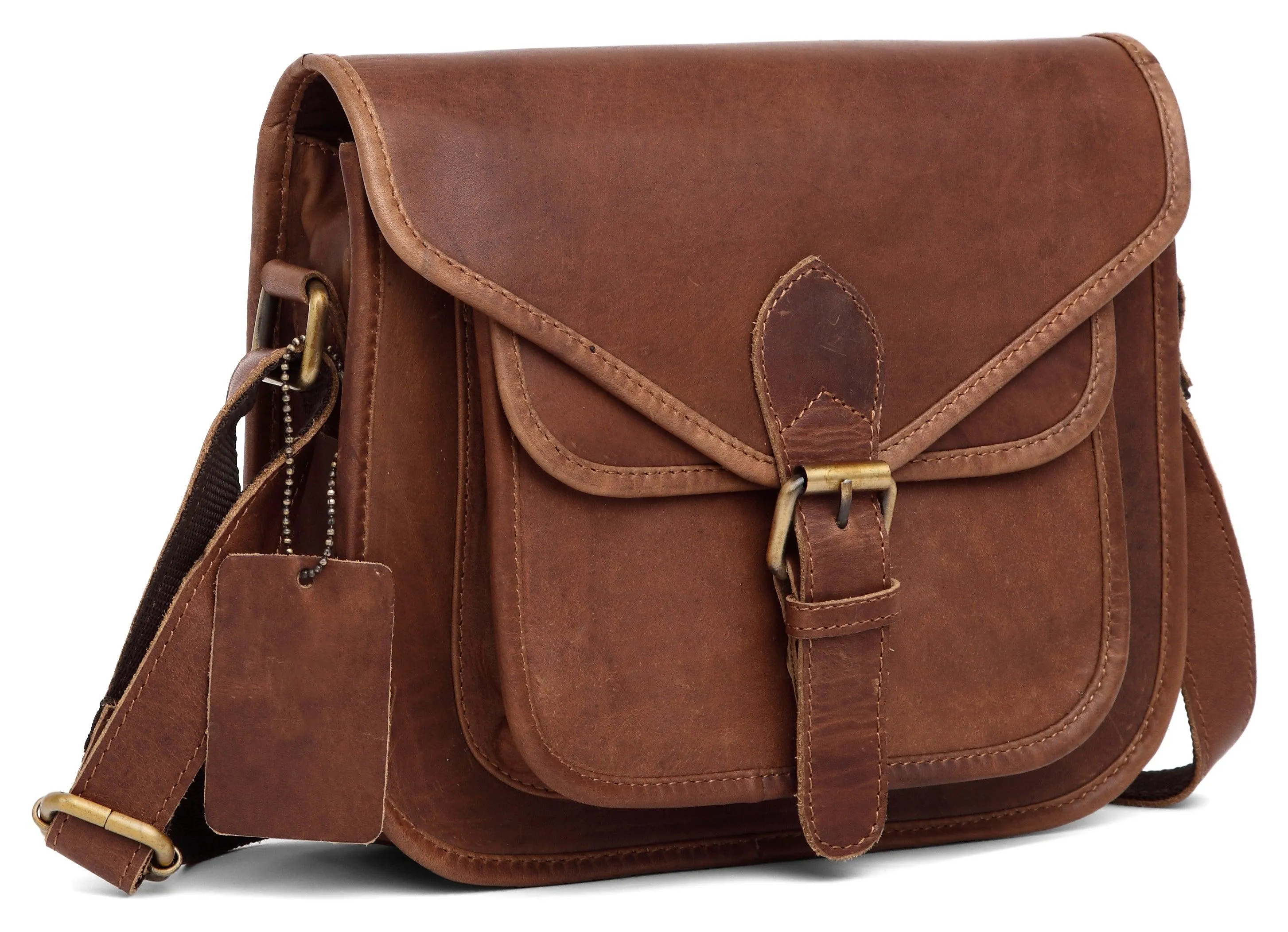 WILDHORN® Crossbody Bags for Women-Premium Leather Vintage Fashion Purse with Adjustable Strap