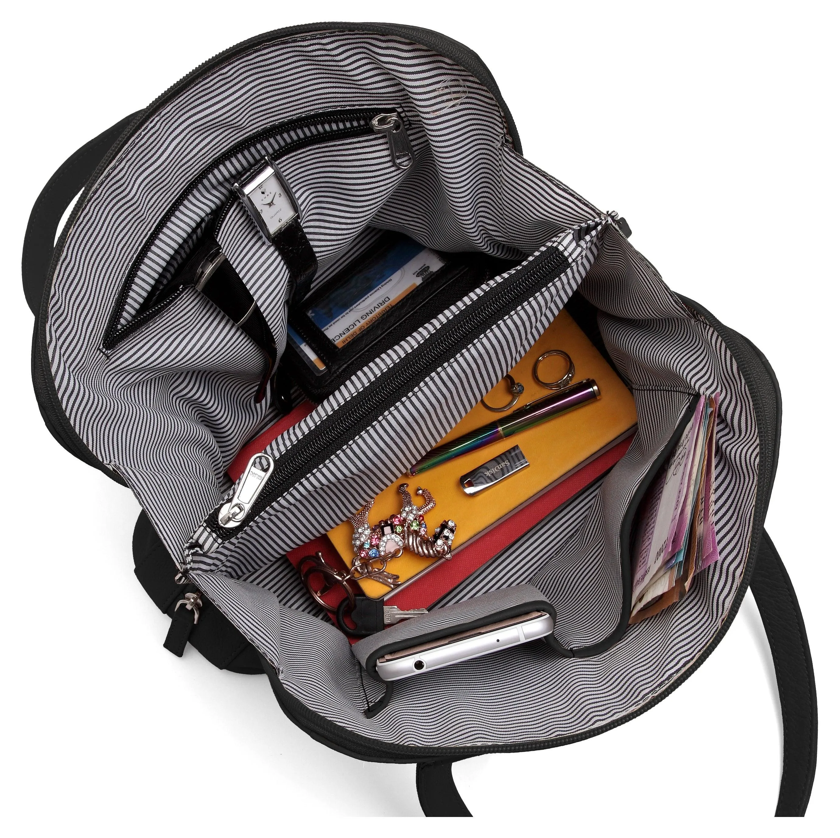 WildHorn® Upper Grain Genuine Leather  Shoulder Bag for Girls & Women.