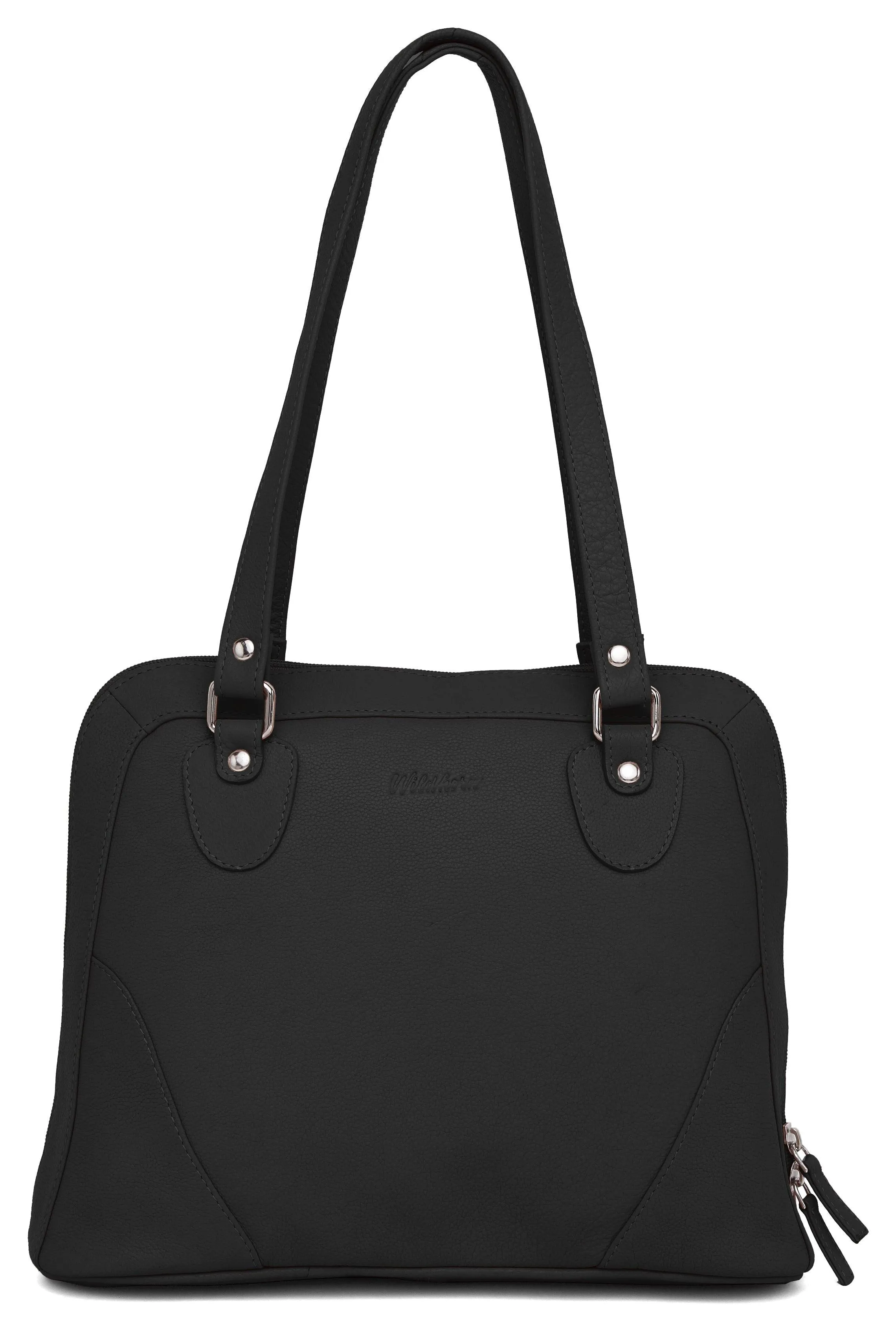 WildHorn® Upper Grain Genuine Leather  Shoulder Bag for Girls & Women.