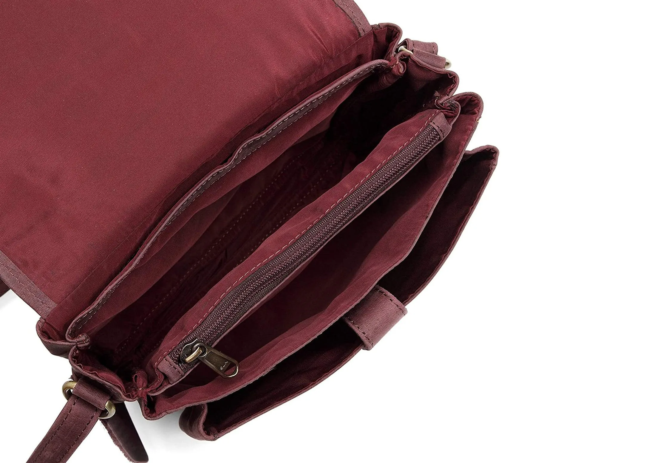 WILDHORN®Oliva Crossbody Bags for Women-Premium Leather Vintage Fashion Purse with Adjustable Strap