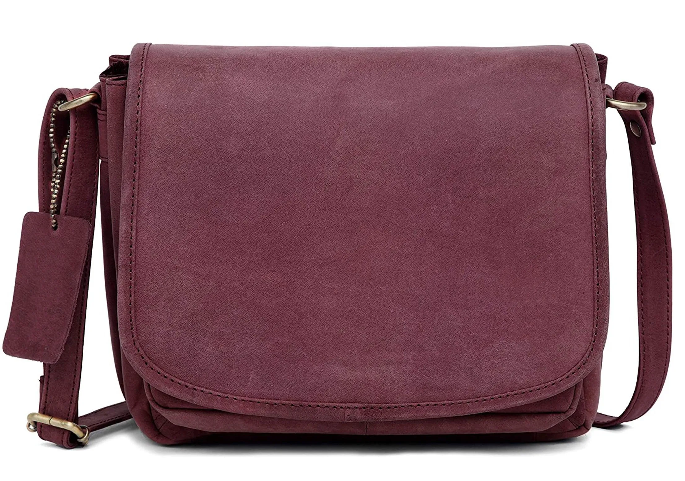 WILDHORN®Oliva Crossbody Bags for Women-Premium Leather Vintage Fashion Purse with Adjustable Strap