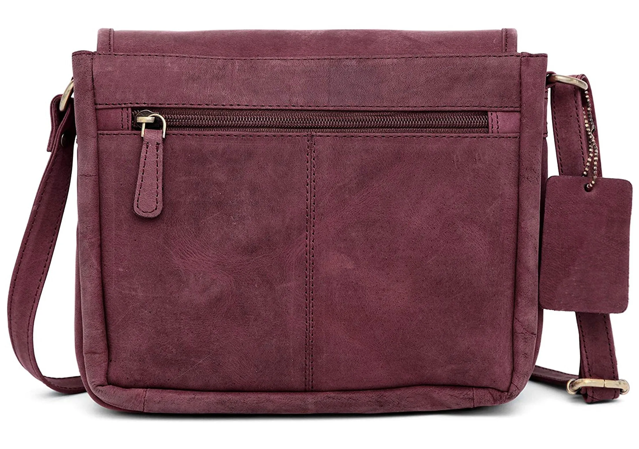 WILDHORN®Oliva Crossbody Bags for Women-Premium Leather Vintage Fashion Purse with Adjustable Strap
