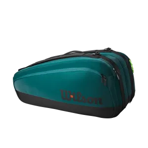Wilson Blade Super Tour V9 9 Racquet Tennis Bag in Green