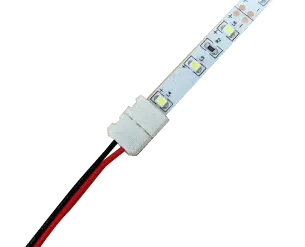Wire Connector - Single Clasp with 150mm wire - 8A