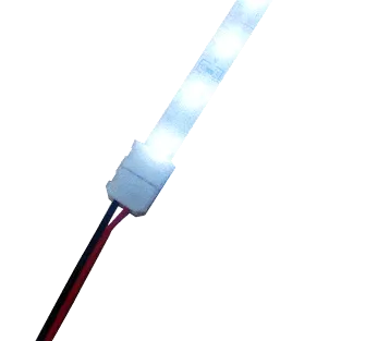 Wire Connector - Single Clasp with 150mm wire - 8A
