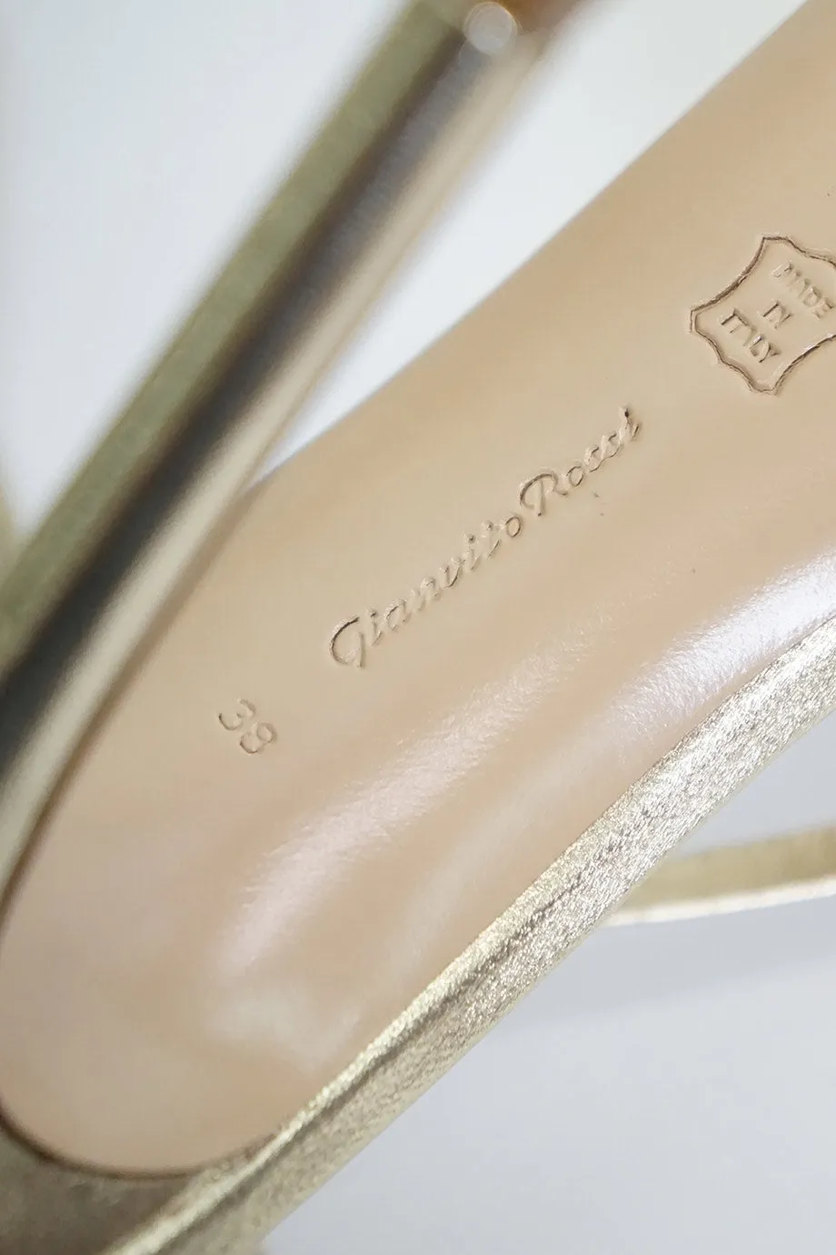 [WS4682] Gianvito Rossi | Open Toed Pump