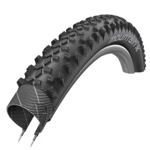 XLC MountainX 27.5 x 2.10" 650B Reflective MTB Tyre - Black