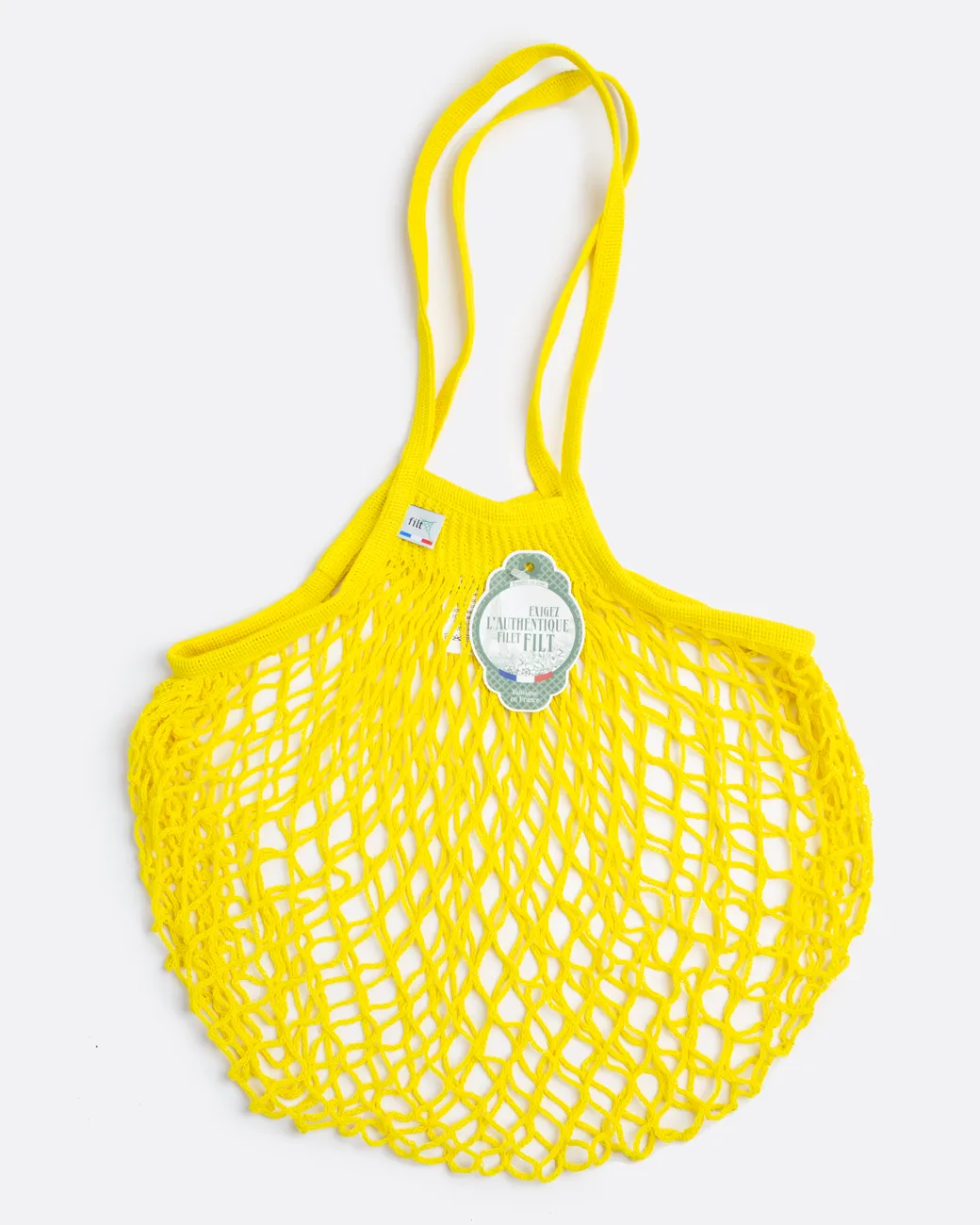 Yellow Crochet Market Bag