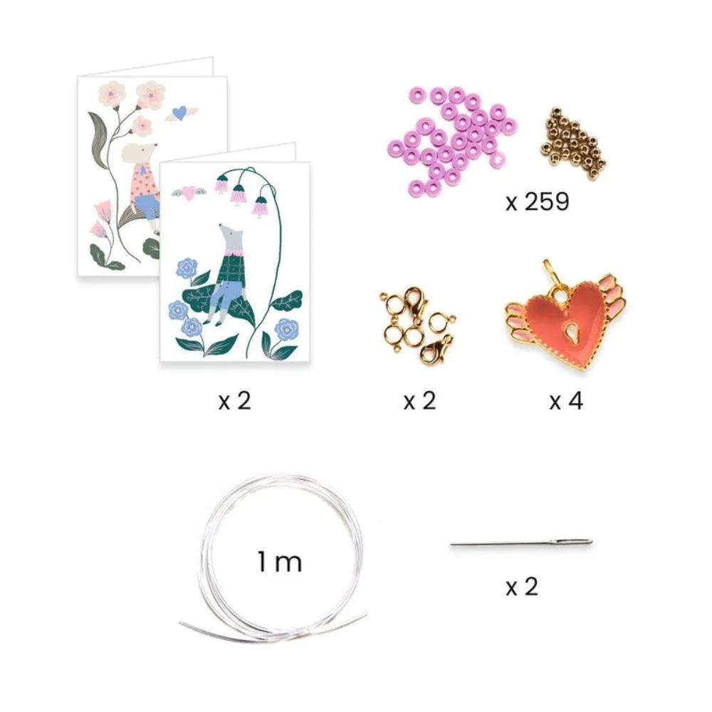 YOU AND MEHEISHI HEARTS BEAD SETS