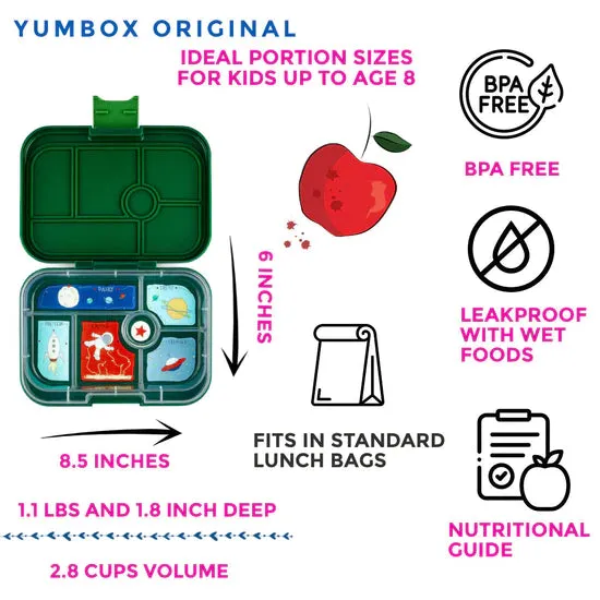 Yumbox Original - 6 Compartment