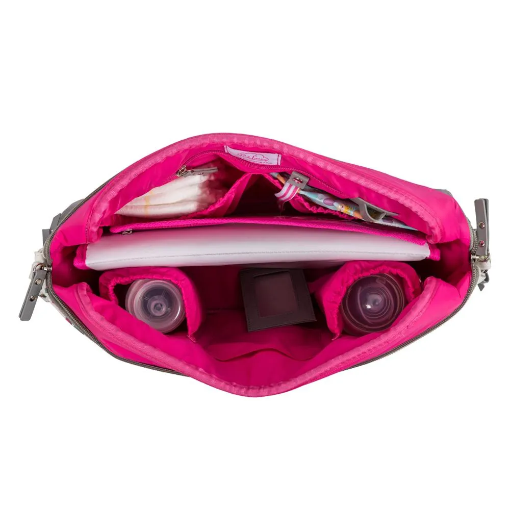 Yummy Mummy By Pink Lining Navy Apples & Pears Changing bag