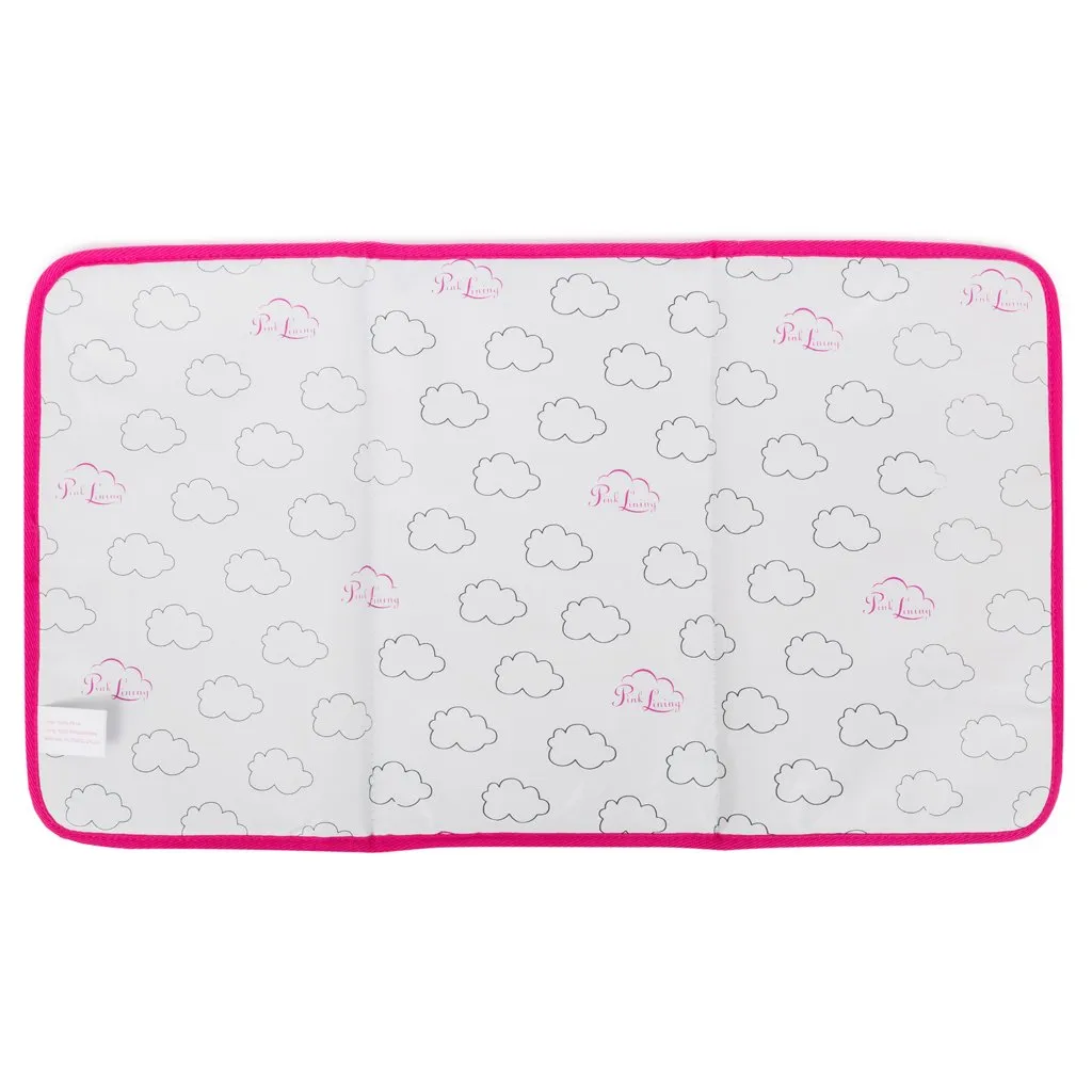Yummy Mummy By Pink Lining Navy Apples & Pears Changing bag