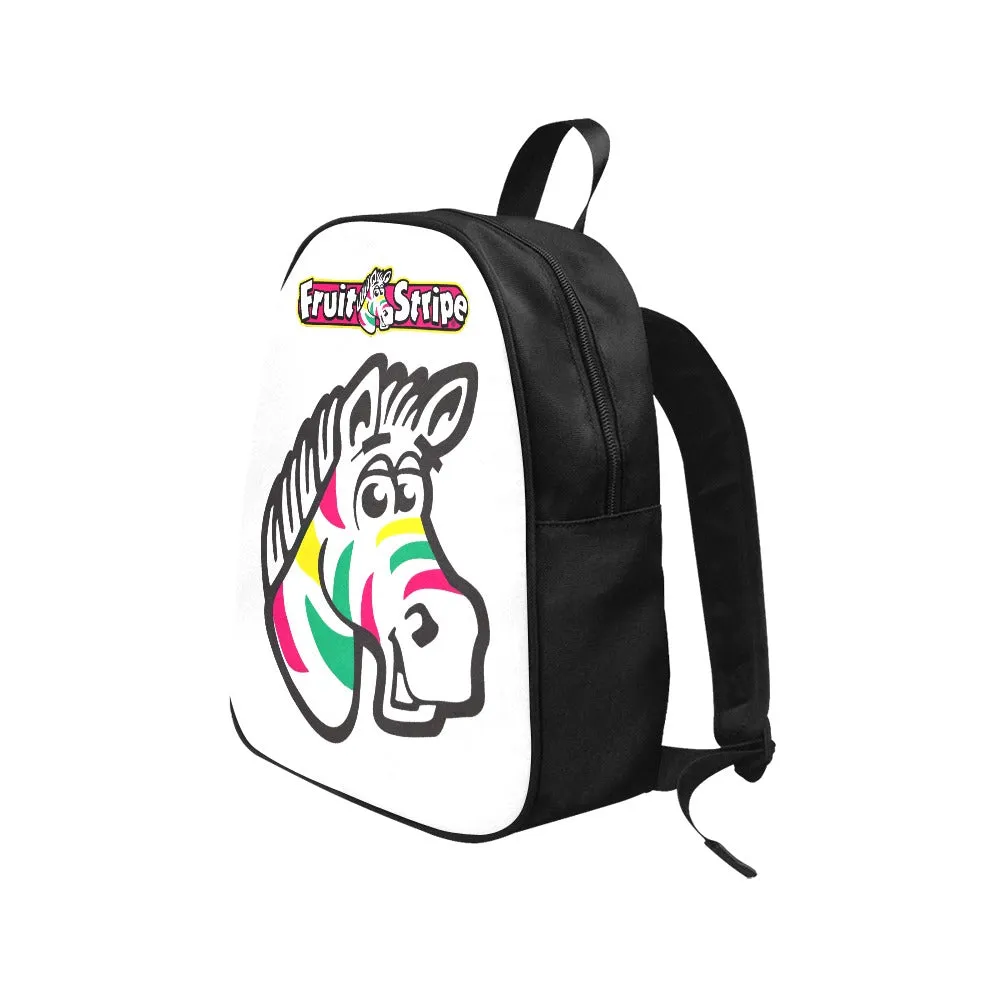 Zebra Fruit Stripe Gum Canvas Backpack
