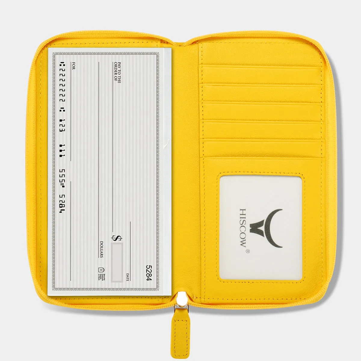 Zippered Checkbook Cover