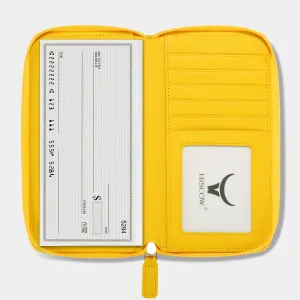 Zippered Checkbook Cover